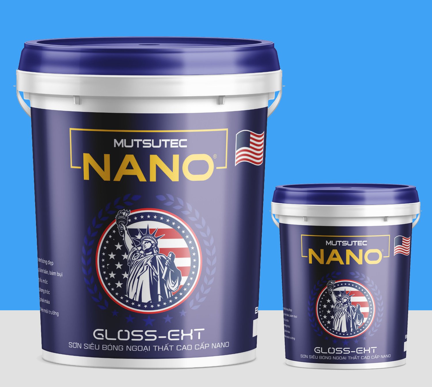 BA-48 Sơn bóng ngoại thất cao cấp NaNo